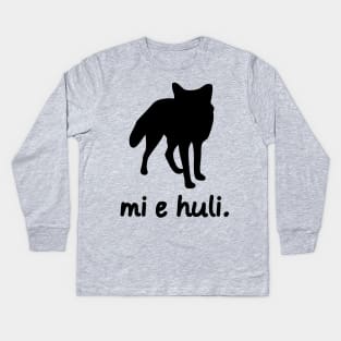 I'm A Fox (Pandunia) Kids Long Sleeve T-Shirt